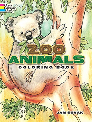 Zoo Animals Coloring Book (9780486277356) by Jan Sovak