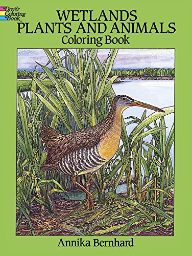 9780486277493: Wetlands Plants and Animals Coloring Book