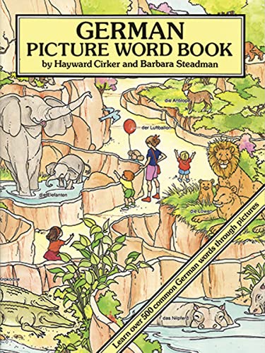 Beispielbild fr German Picture Word Book (Dover Children's Language Activity Books) zum Verkauf von Wonder Book