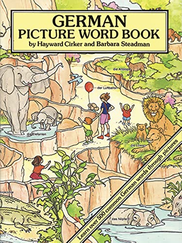 Imagen de archivo de German Picture Word Book a la venta por Russell Books