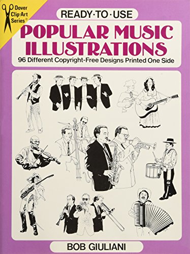 Beispielbild fr Ready-to-Use Popular Music Illustrations: 96 Different Copyright-Free Designs Printed One Side (Dover Clip Art Ready-to-Use) zum Verkauf von SecondSale