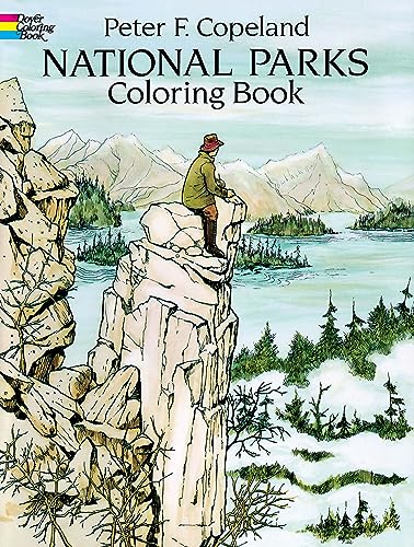 Imagen de archivo de National Parks Coloring Book (Dover Nature Coloring Book) a la venta por SecondSale