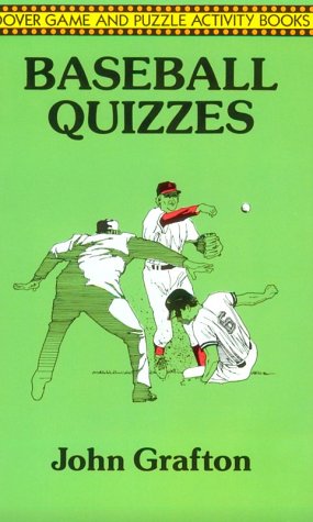Beispielbild fr Baseball Quizzes (Dover Game and Puzzle Activity Books) zum Verkauf von Wonder Book