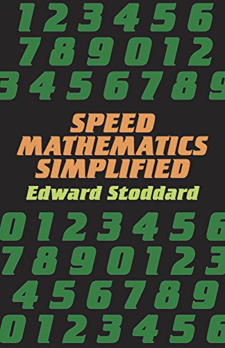 Stock image for Speed Mathematics Simplified for sale by Better World Books