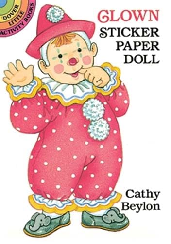 9780486279305: Clown Sticker Paper Doll (Dover Little Activity Books: People)