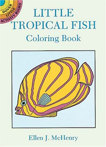 9780486279510: Little Tropical Fish Coloring Book