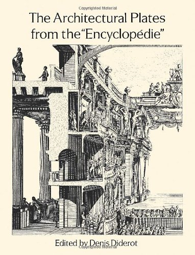 Beispielbild fr Architectural Plates from the "Encyclopedie" zum Verkauf von Better World Books