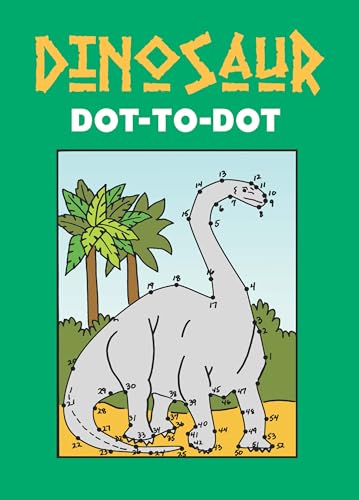 Beispielbild fr Dinosaur Follow-the-Dots Coloring Book (Dover Little Activity Books) zum Verkauf von SecondSale