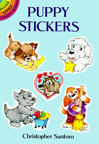 Puppy Stickers (Dover Little Activity Books) (9780486279961) by Santoro, Christopher