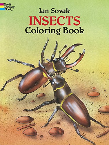 Beispielbild fr Insects Coloring Book zum Verkauf von Better World Books