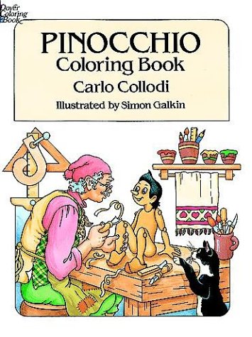 Pinocchio Coloring Book (Dover Coloring Book) (9780486280035) by Carlo Collodi