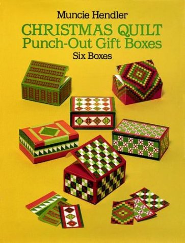 Beispielbild fr Christmas Quilts Punch-Out Gift Boxes: Six Boxes zum Verkauf von SecondSale