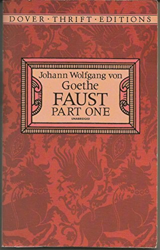 Imagen de archivo de Faust, Part One (Dover Thrift Editions) a la venta por West.Street.Books