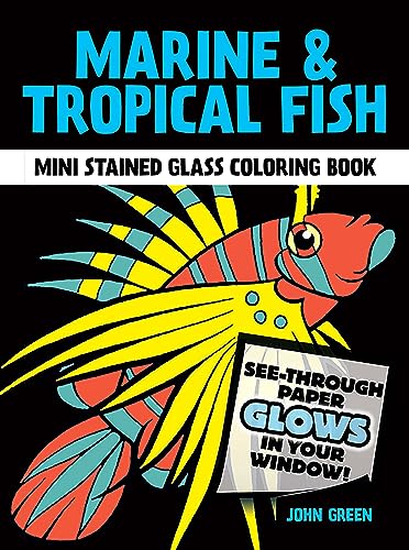 Beispielbild fr Marine Tropical Fish Mini Stained Glass Coloring Book (Dover Little Activity Books: Sea Life) zum Verkauf von Blue Vase Books