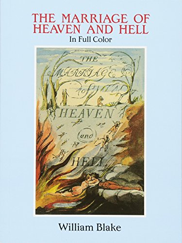 9780486281223: The Marriage of Heaven and Hell: A Facsimile in Full Color (Dover Fine Art, History of Art)