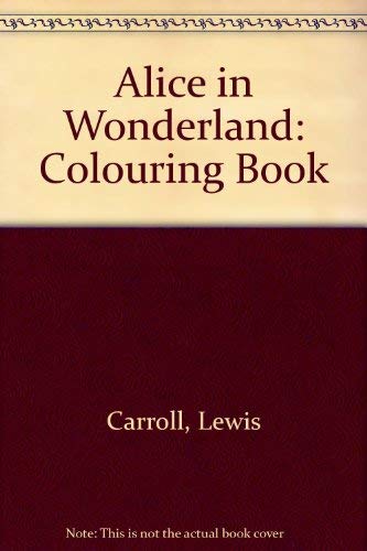 9780486281773: Alicia En El Pais De Las Maravillas/Alice in Wonderland Coloring Book in Spanish