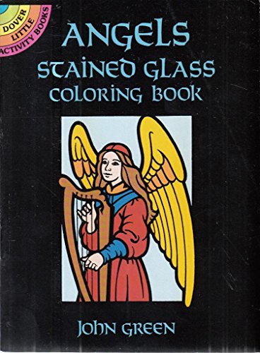 9780486281889: Angels Stained Glass Coloring Book