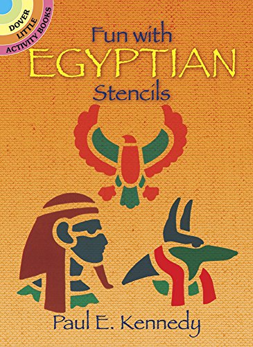 9780486282046: Fun with Egyptian Stencils (Little Activity Books)