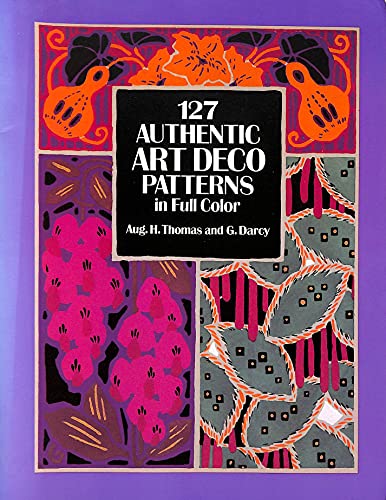 Stock image for 127 Authentic Art Deco Patterns in Full Color (Dover Pictorial Archive Series) for sale by Front Cover Books