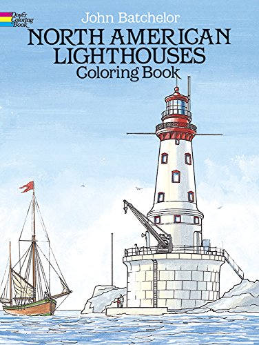 9780486283128: North American Lighthouses Coloring Book (Dover American History Coloring Books)