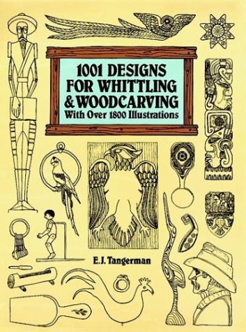 9780486283623: 1001 Designs for Whittling and Woodcarving