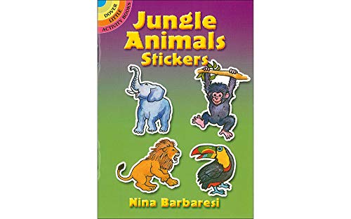 Imagen de archivo de Jungle Animals Stickers (Dover Little Activity Books Stickers) a la venta por Orion Tech