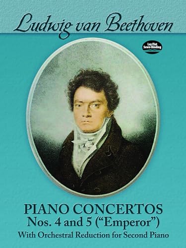 9780486284422: Ludwig van beethoven: piano concertos nos. 4 and 5 ('emperor') for two pianos: With Orchestral Reduction for Second Piano (Dover Music for Piano)