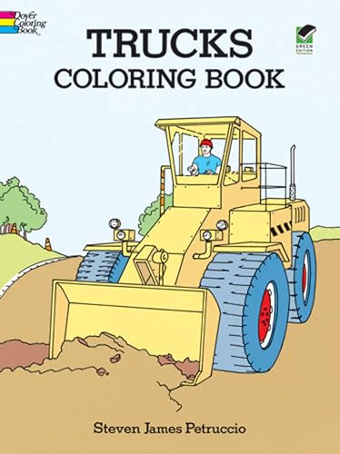 Stock image for Trucks Coloring Book (Dover Planes Trains Automobiles Coloring) for sale by Blue Vase Books