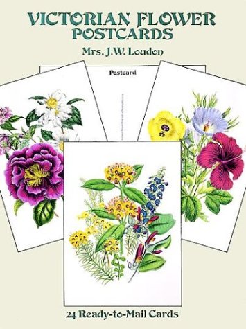 Imagen de archivo de Victorian Flower Cards a la venta por Friendly Books