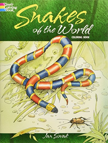 9780486284712: Snakes of the World Coloring Book