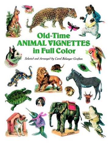 9780486285108: Old-Time Animal Vignettes in Full Color: Dover Pictorial Archives (Dover Pictorial Archive Series)