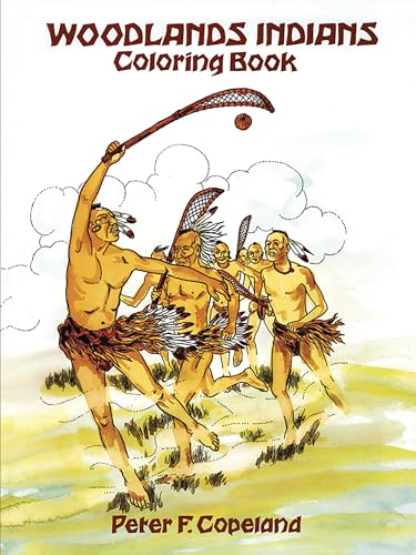 9780486286211: Woodlands Indians Coloring Book