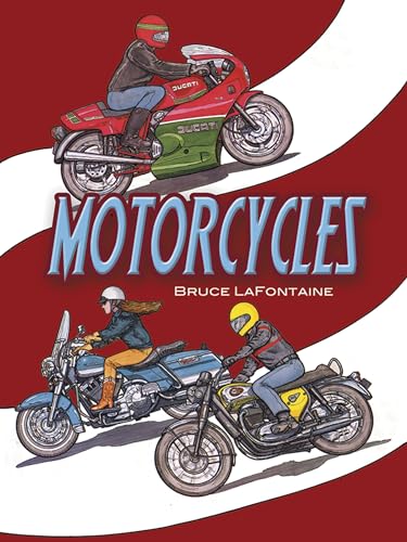 Stock image for Motorcycles Coloring Book (Dover History Coloring Book) for sale by BookHolders