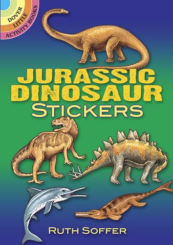 Stock image for Jurassic Dinosaur Stickers (Dover Little Activity Books: Dinosaurs) for sale by GF Books, Inc.