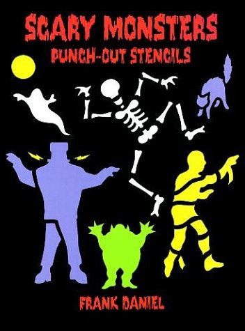 Scary Monsters Punch-Out Stencils - Daniel, Frank