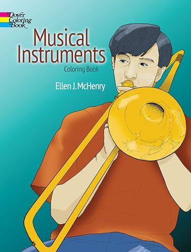 Imagen de archivo de Musical Instruments Coloring Book (Dover Design Coloring Books) a la venta por SecondSale