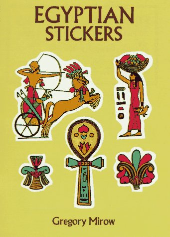 9780486288314: Egyptian Stickers: 25 Full-Colour Pressure-Sensitive Designs