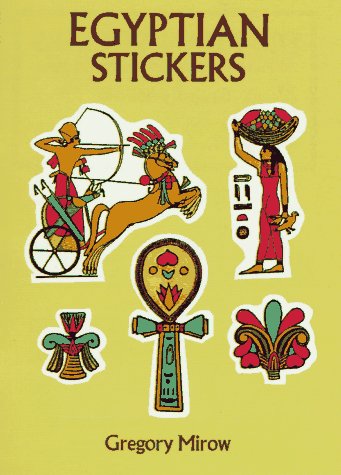 9780486288314: Egyptian Stickers: 25 Full-Color Pressure-Sensitive Designs