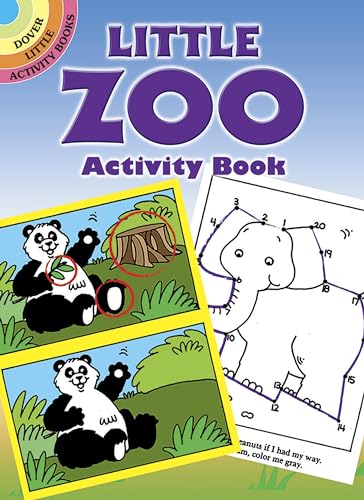 Beispielbild fr Little Zoo Activity Book (Dover Little Activity Books) zum Verkauf von SecondSale