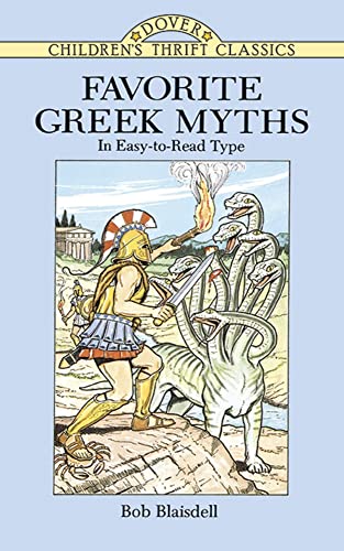 9780486288598: Favorite Greek Myths (Children's Thrift Classics)