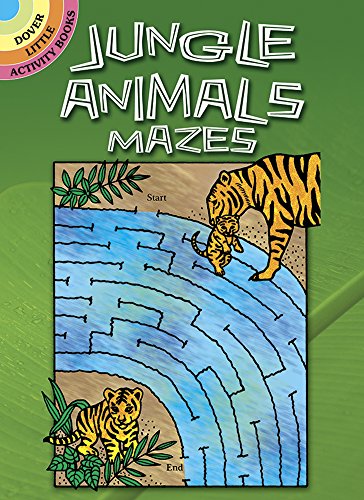 9780486288710: Jungle Animals Mazes (Little Activity Books)