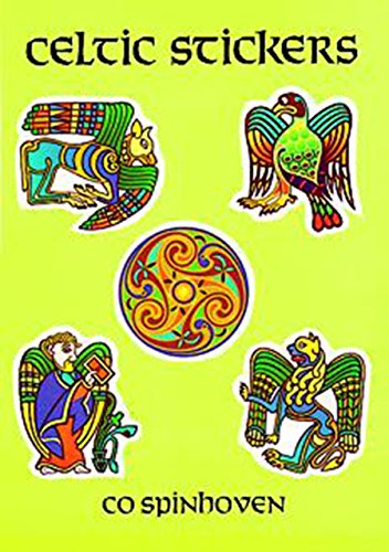 Imagen de archivo de Celtic Stickers: 24 Full-Color Pressure-Sensitive Designs (Dover Stickers) a la venta por WorldofBooks