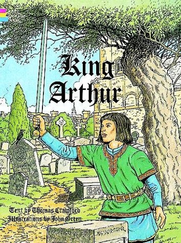 9780486288871: King Arthur. Coloring Book