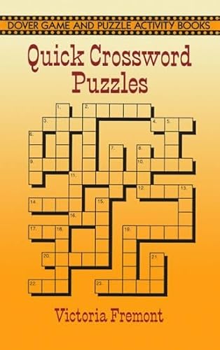 9780486289694: Quick Crossword Puzzles (Dover Children's Activity Books)