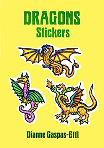 Beispielbild fr Dragons Stickers (Dover Little Activity Books: Fantasy) zum Verkauf von GF Books, Inc.