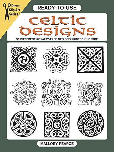 Imagen de archivo de Ready-to-Use Celtic Designs: 96 Different Royalty-Free Designs Printed One Side (Dover Clip Art Ready-to-Use) a la venta por Wonder Book