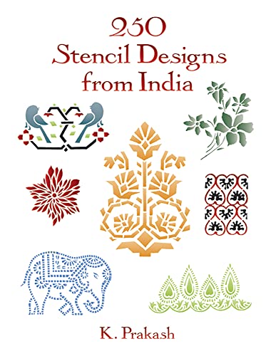 9780486290263: 250 Stencil Designs from India (Dover Pictorial Archive)