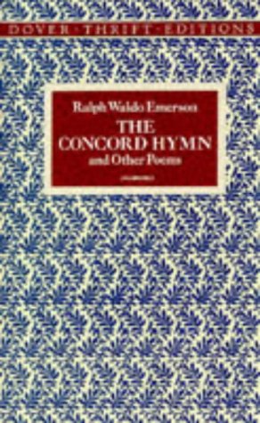 9780486290591: The Concord Hymn and Other Poems (Dover Thrift)