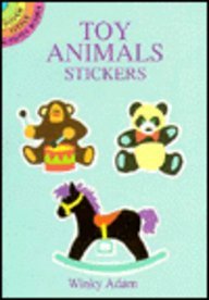 Beispielbild fr Toy Animals Stickers (Dover Little Activity Books) zum Verkauf von Newsboy Books