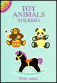 Toy Animals Stickers (9780486290898) by Adam, Winky